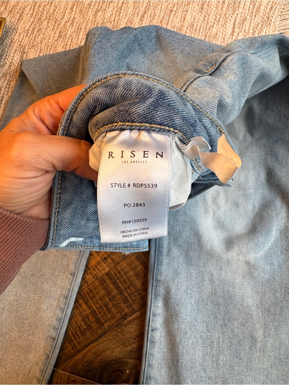 Risen Kick Flare Jeans - Picture 3 of 6